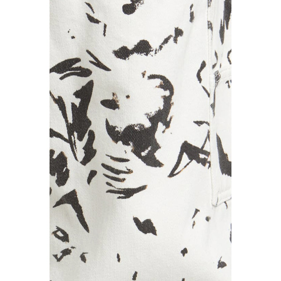 CRISTINA MARTINEZ GENDER INCLUSIVE ABSTRACT PRINT DENIM JEANS - Picture 16 of 16